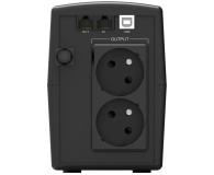 Power Walker LINE-INTERACTIVE (1000VA/600W, 2x FR, LCD, AVR) - 544097 - zdjęcie 2